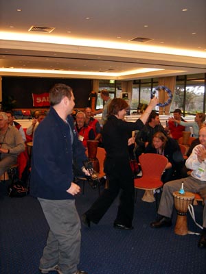 Camping World Annual Conference Team building interactive entertainment Federal Golf Club Canberra